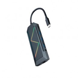 HUB USB-C 3xUSB-A+USB-C...