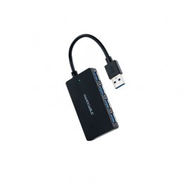 Nanocable Hub USB 3.0 con 4...
