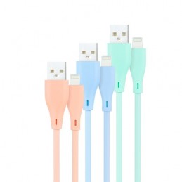 3 CABLES LIGHTNING A USB...