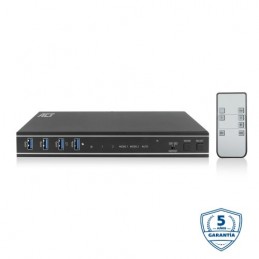 ACT Conmutador KVM HDMI 4K...